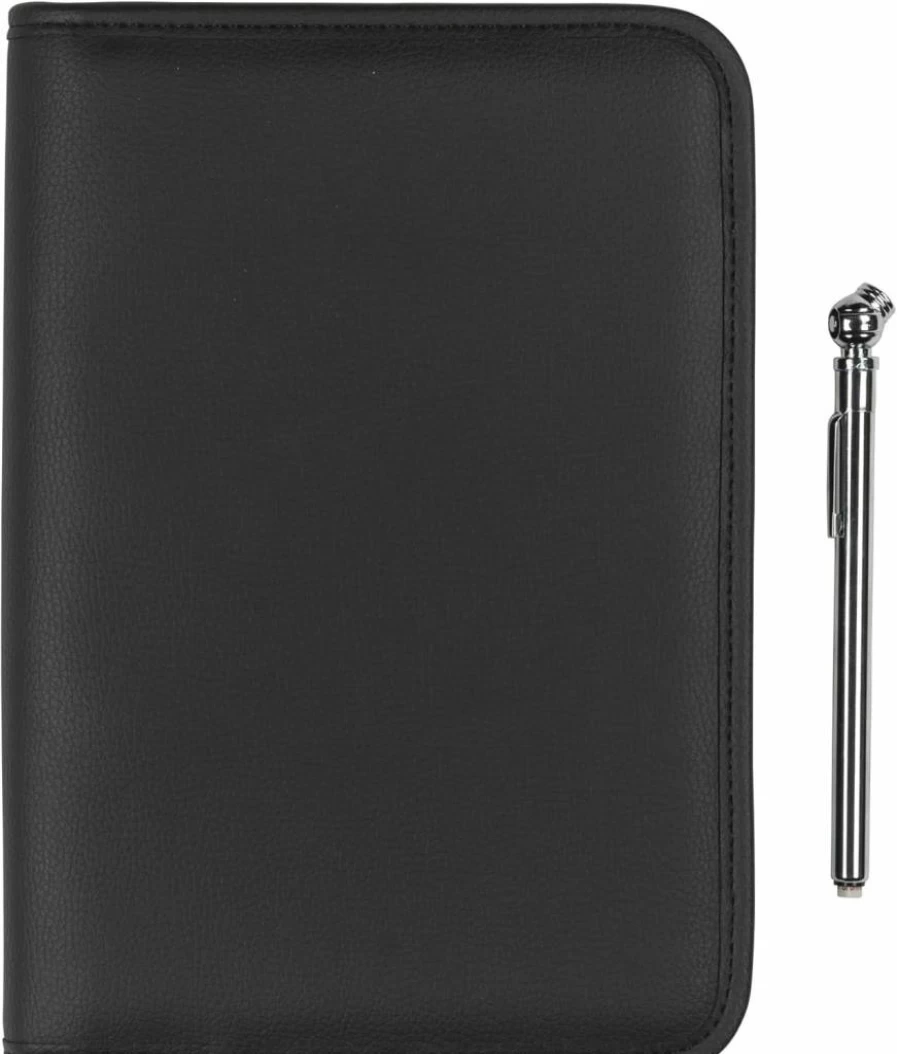 Samsill Black Car Document Holder - 7.25 x 10 Inch Glove Box Organizer for Registration, Insurance & Manuals