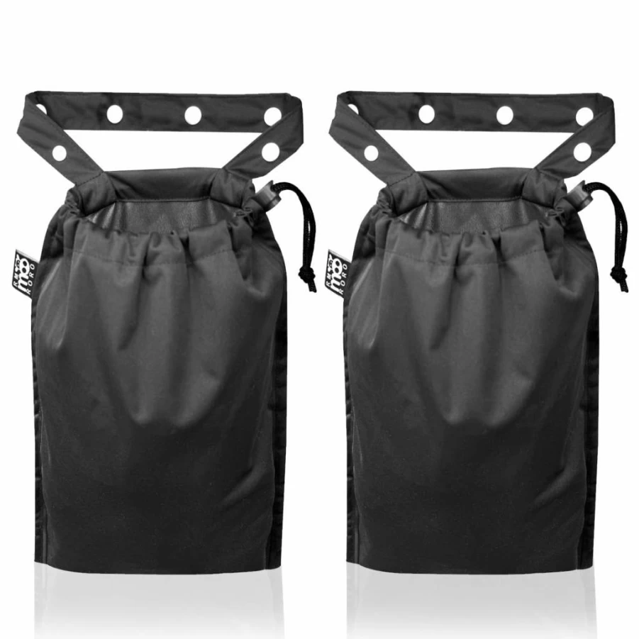 2 Pack RMMOORORO Waterproof Car Trash Bags with Drawstring - Leakproof Hanging Garbage Organizer for Backseat & Travel - Cute Cats Design Auto Accessories